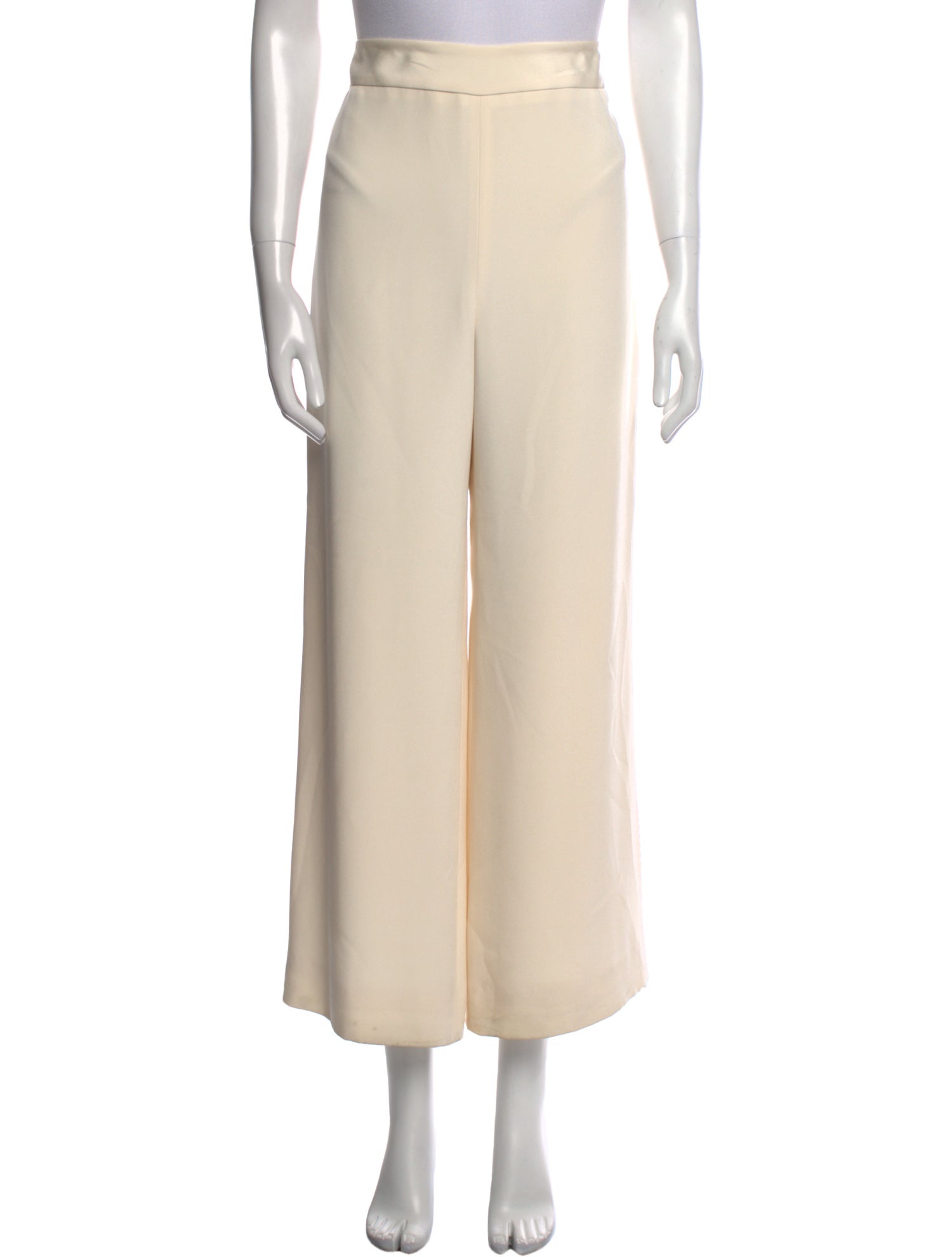 Naeem Khan Silk Wide Leg Pants