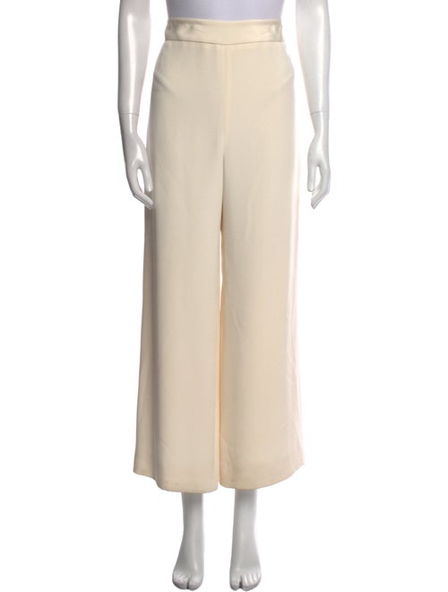 Naeem Khan Silk Wide Leg Pants