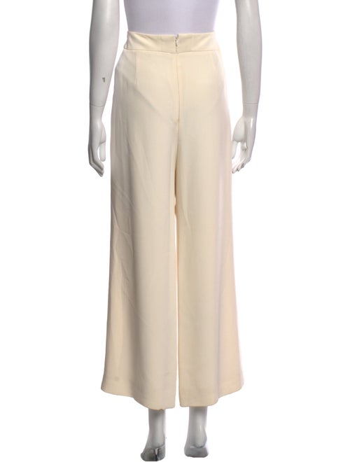 Naeem Khan Silk Wide Leg Pants