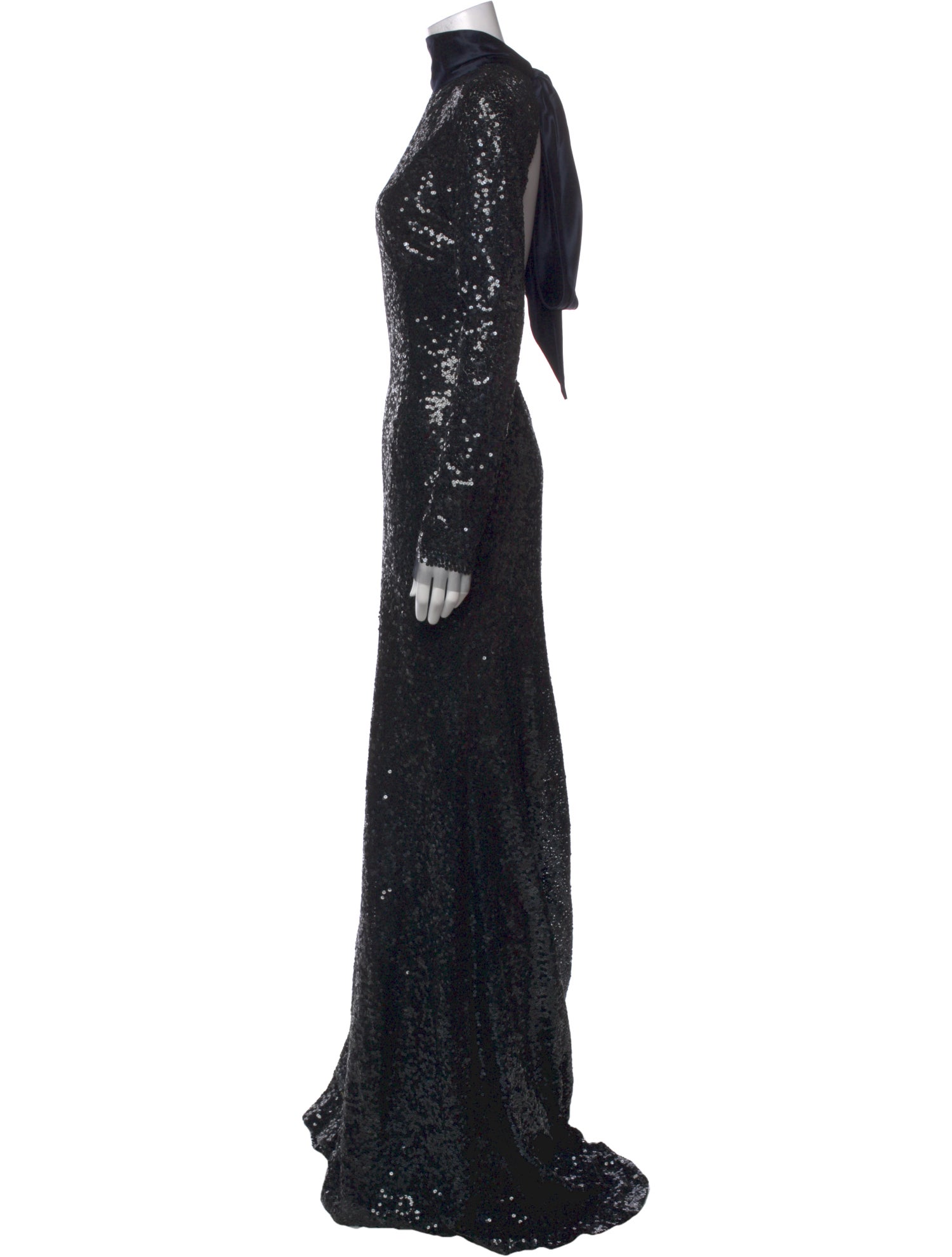Naeem Khan Silk Long Dress