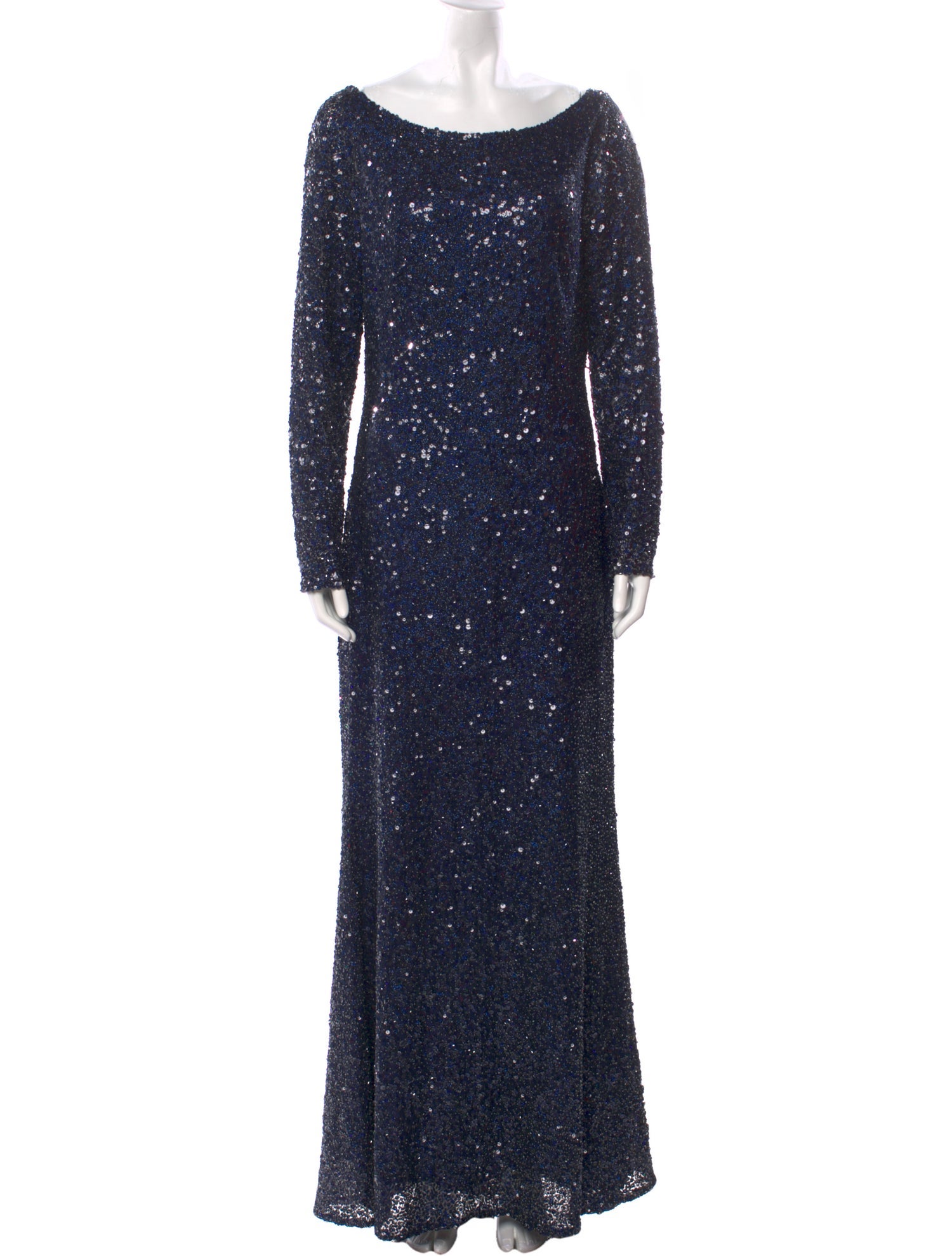 Naeem Khan Sequin Long Dress