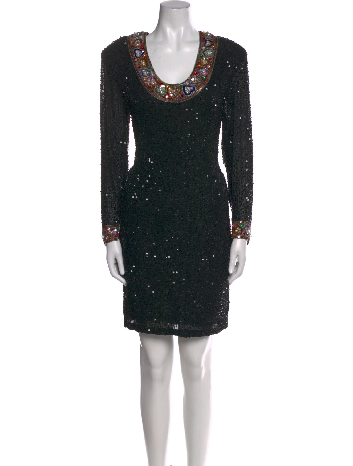 Naeem Khan Silk Mini Dress