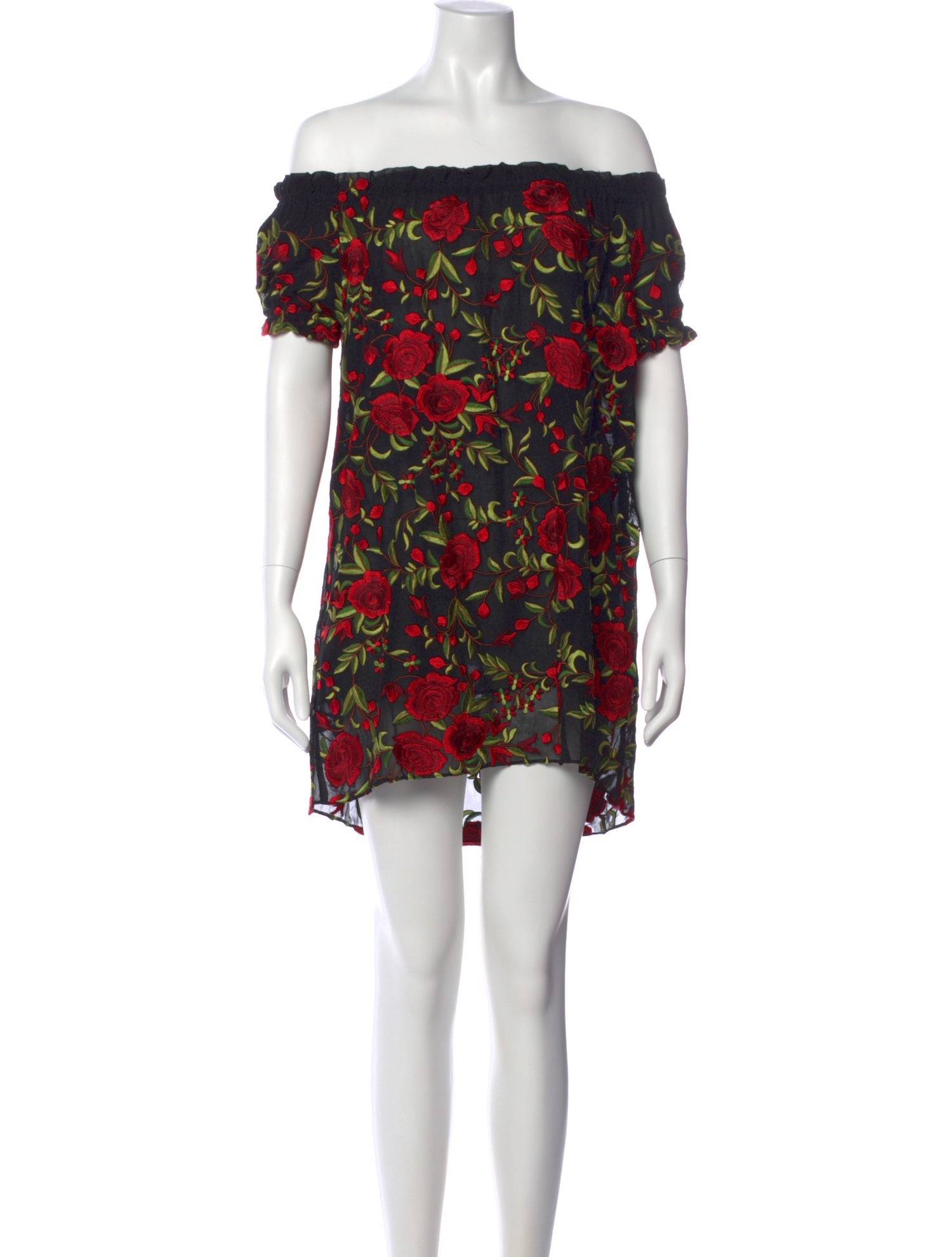 Naeem Khan Silk Mini Dress