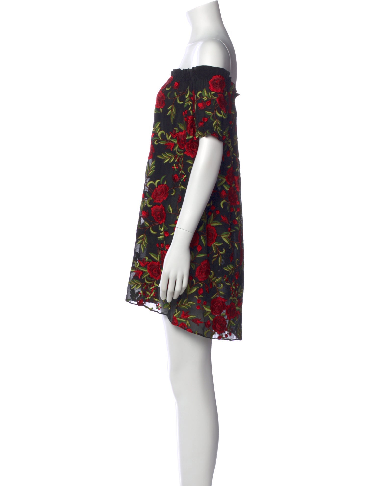 Naeem Khan Silk Mini Dress