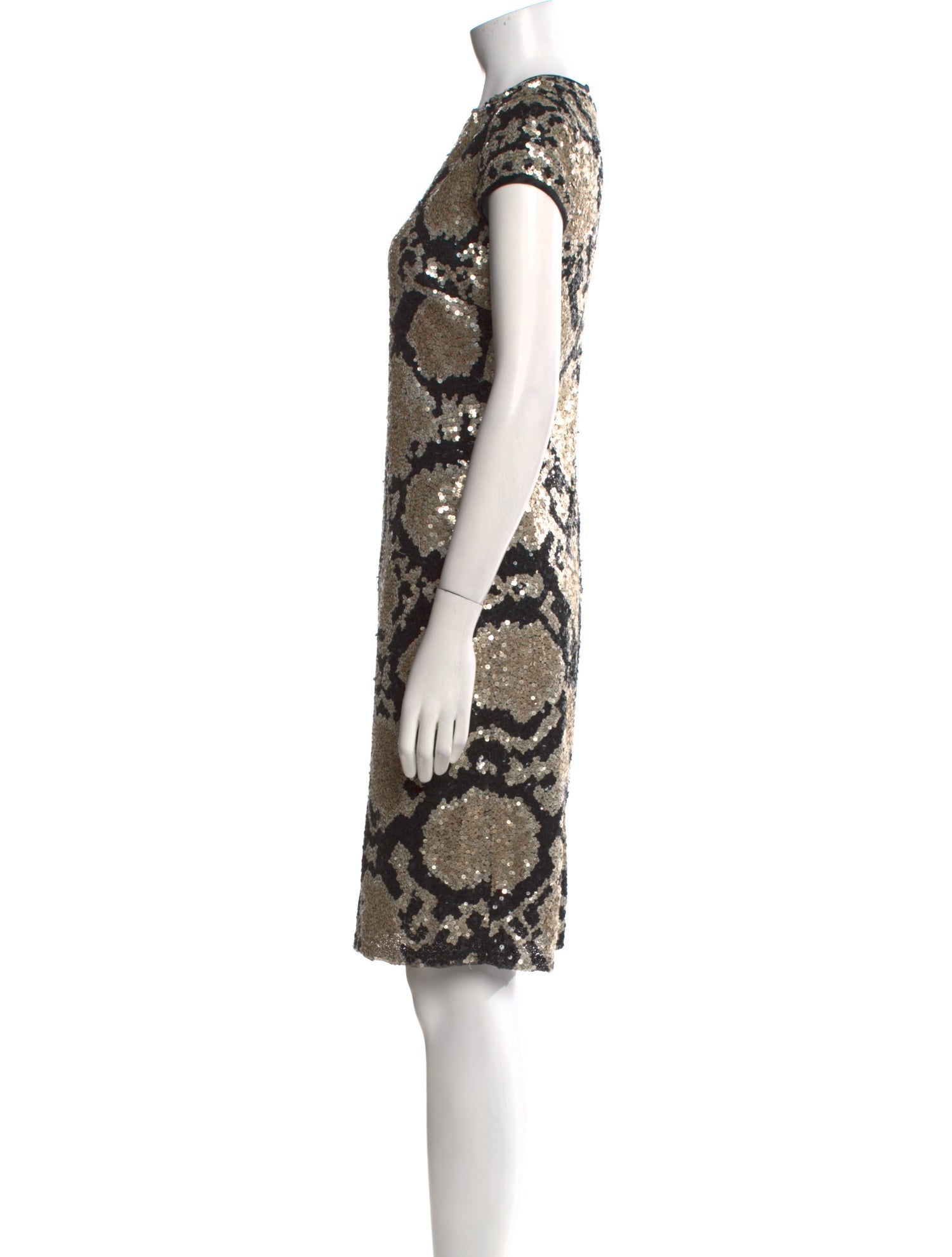 Naeem Khan Patterned Knee-Length Dress