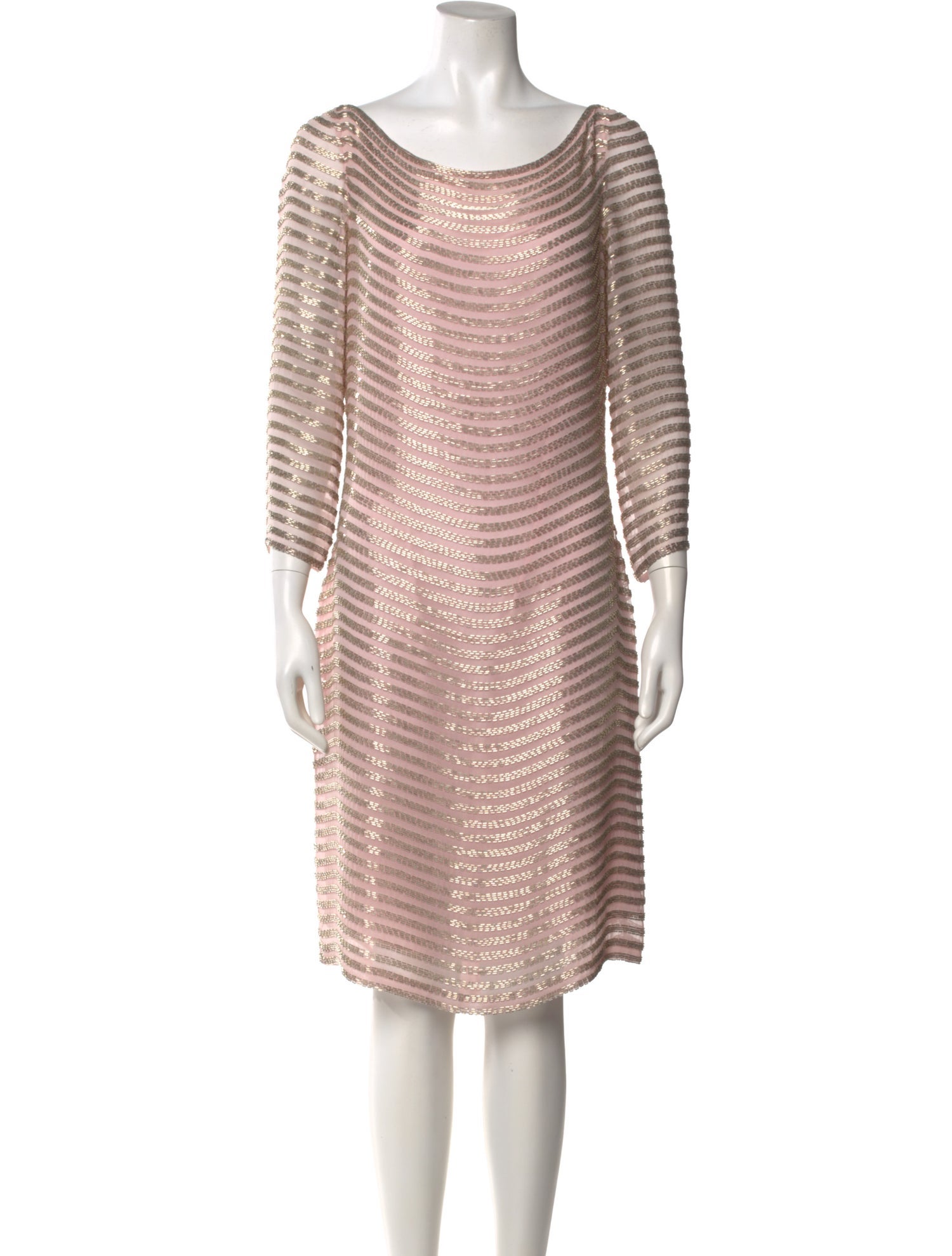 Naeem Khan Silk Mini Dress