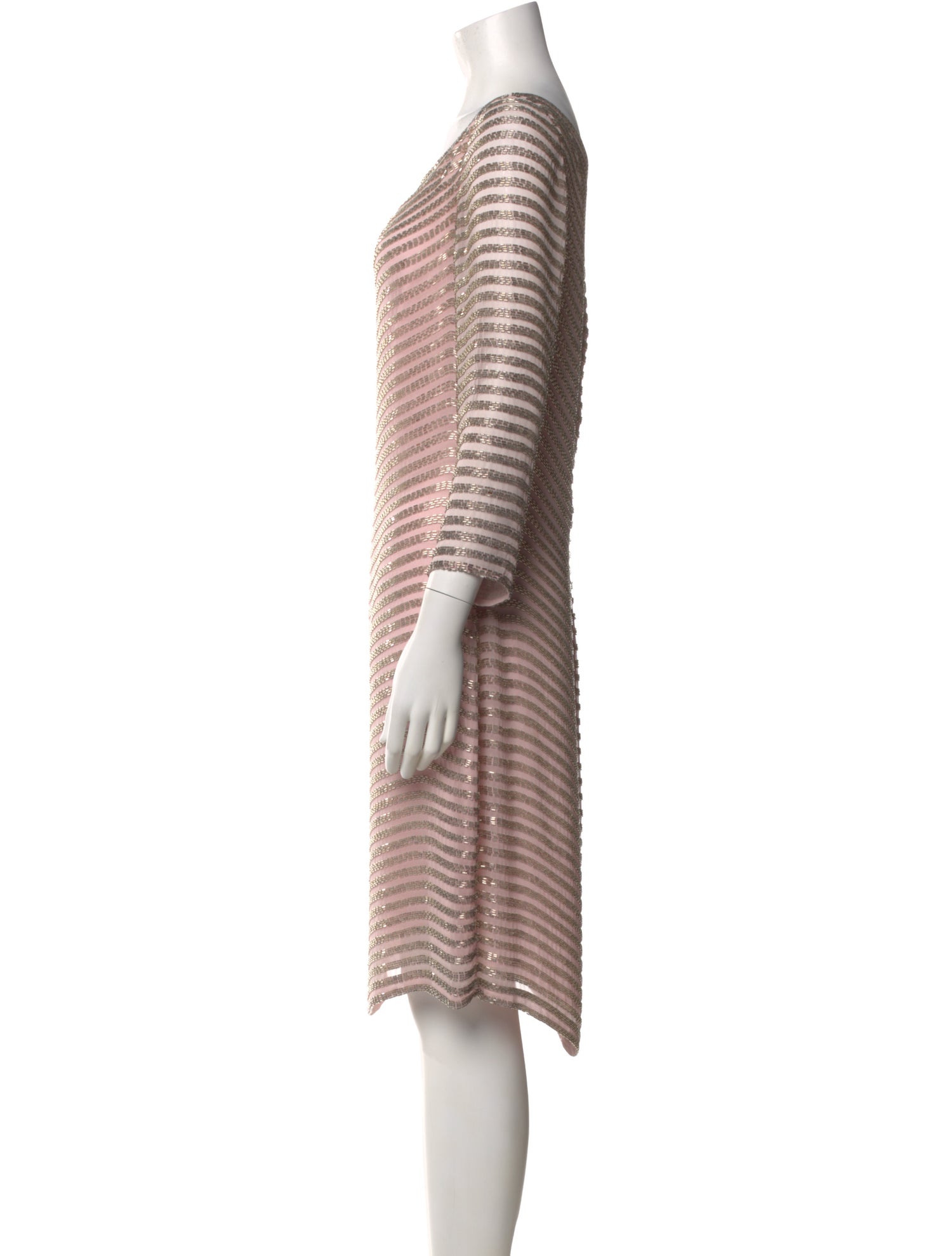 Naeem Khan Silk Mini Dress