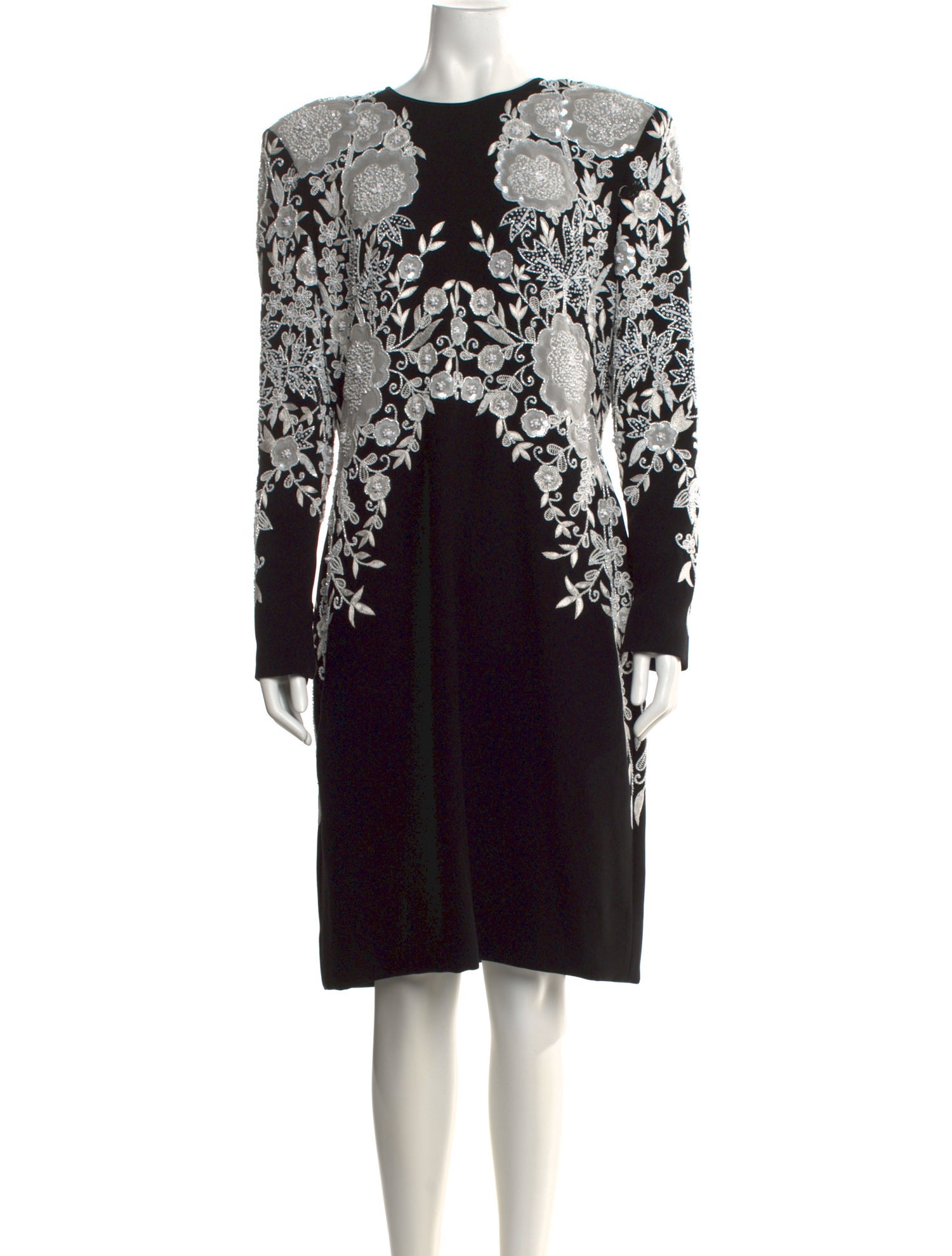 Naeem Khan Printed Midi Length Dress