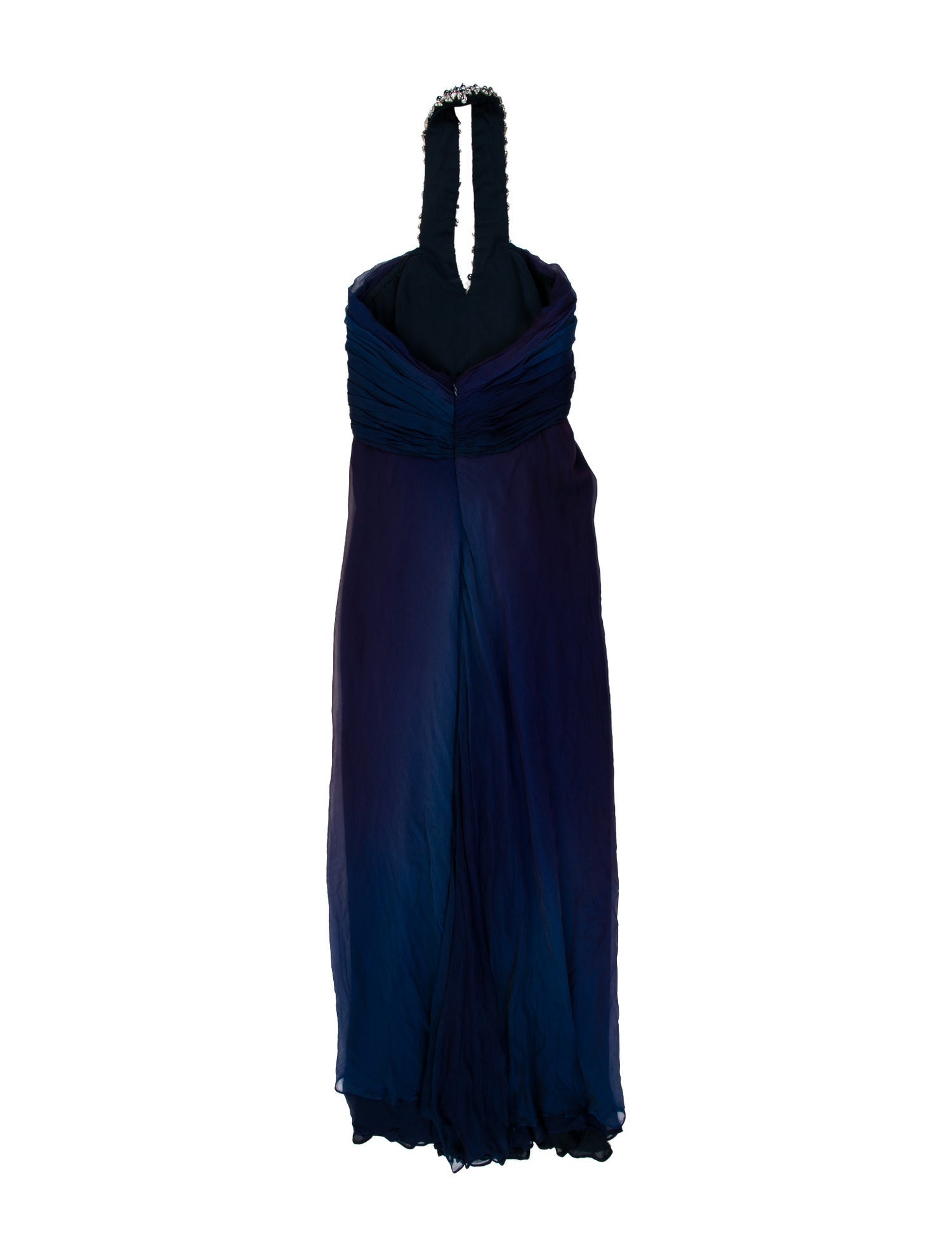 Naeem Khan Silk Long Dress