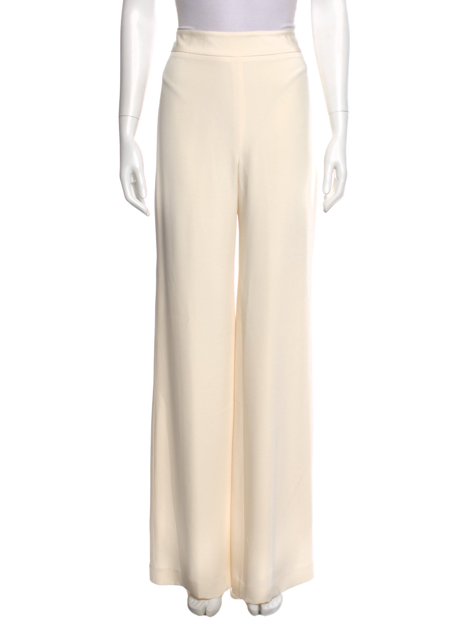 Naeem Khan Silk Wide Leg Pants