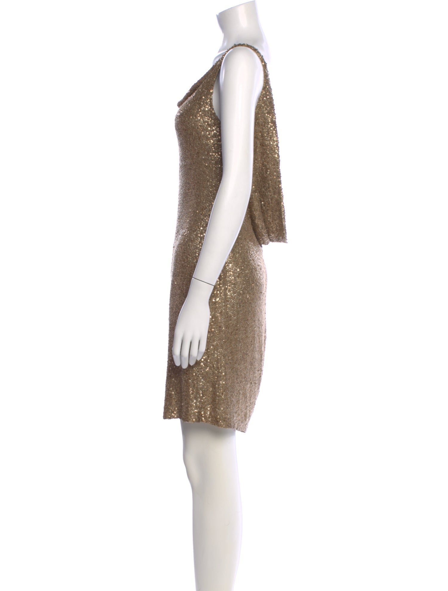 Naeem Khan Sequin Mini Dress