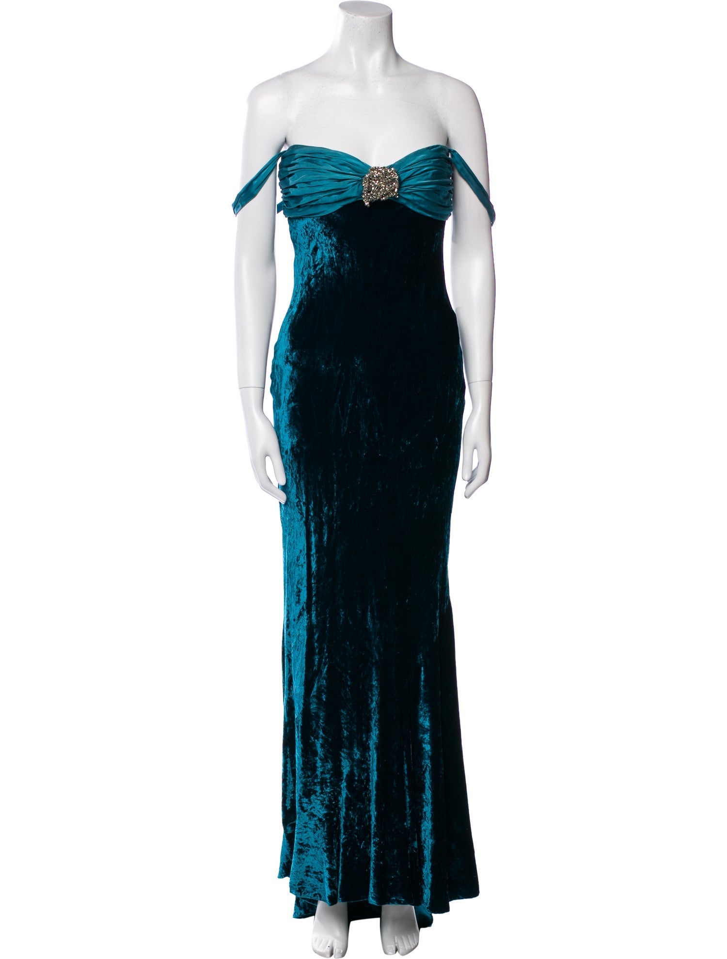 Naeem Khan Silk Long Dress