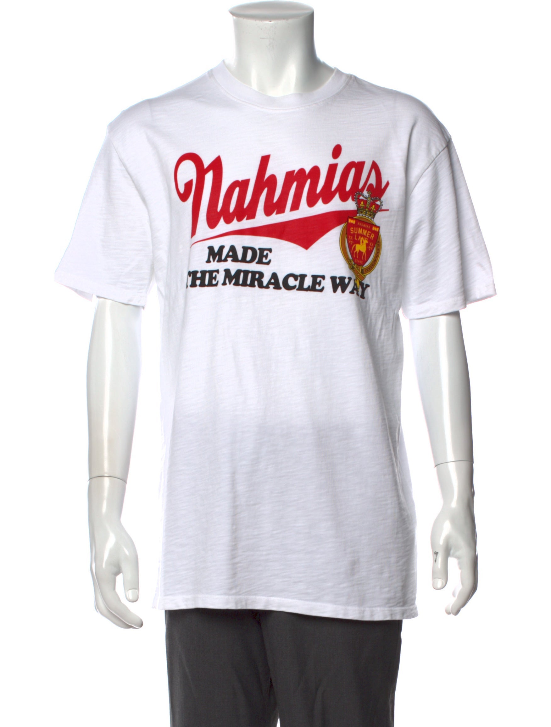 Nahmias Graphic Print Crew Neck T-Shirt
