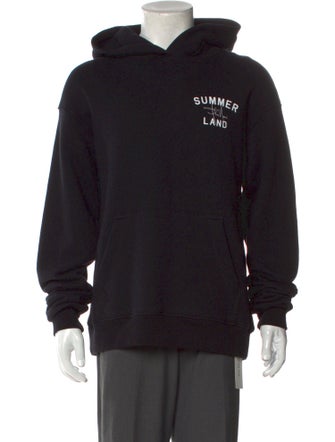 Nahmias Graphic Print Crew Neck Hoodie