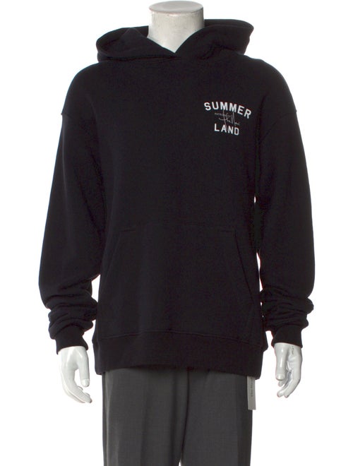 Nahmias Graphic Print Crew Neck Hoodie