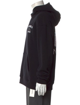 Nahmias Graphic Print Crew Neck Hoodie