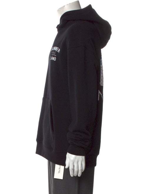 Nahmias Graphic Print Crew Neck Hoodie