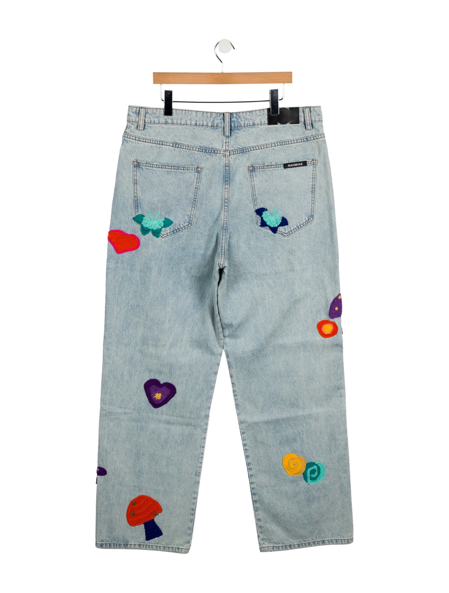 Nahmias Straight-Leg Jeans w/ Tags