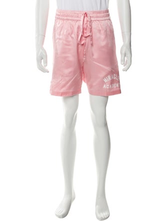 Nahmias Graphic Print Jogger Shorts