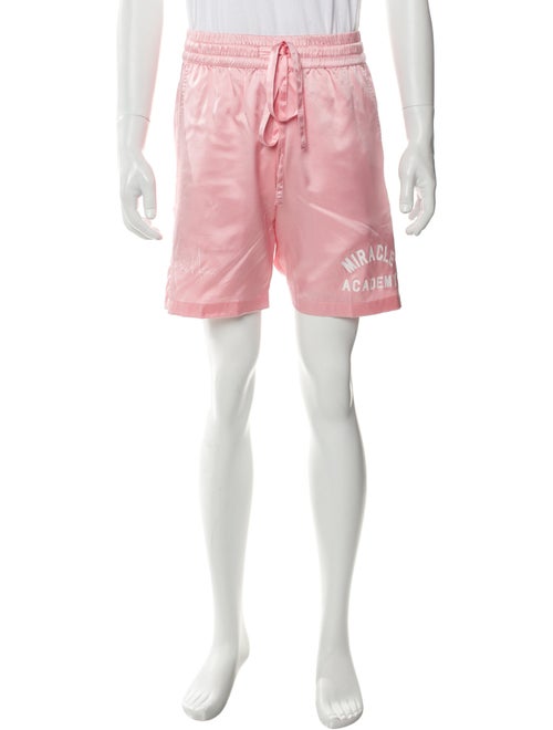 Nahmias Graphic Print Jogger Shorts