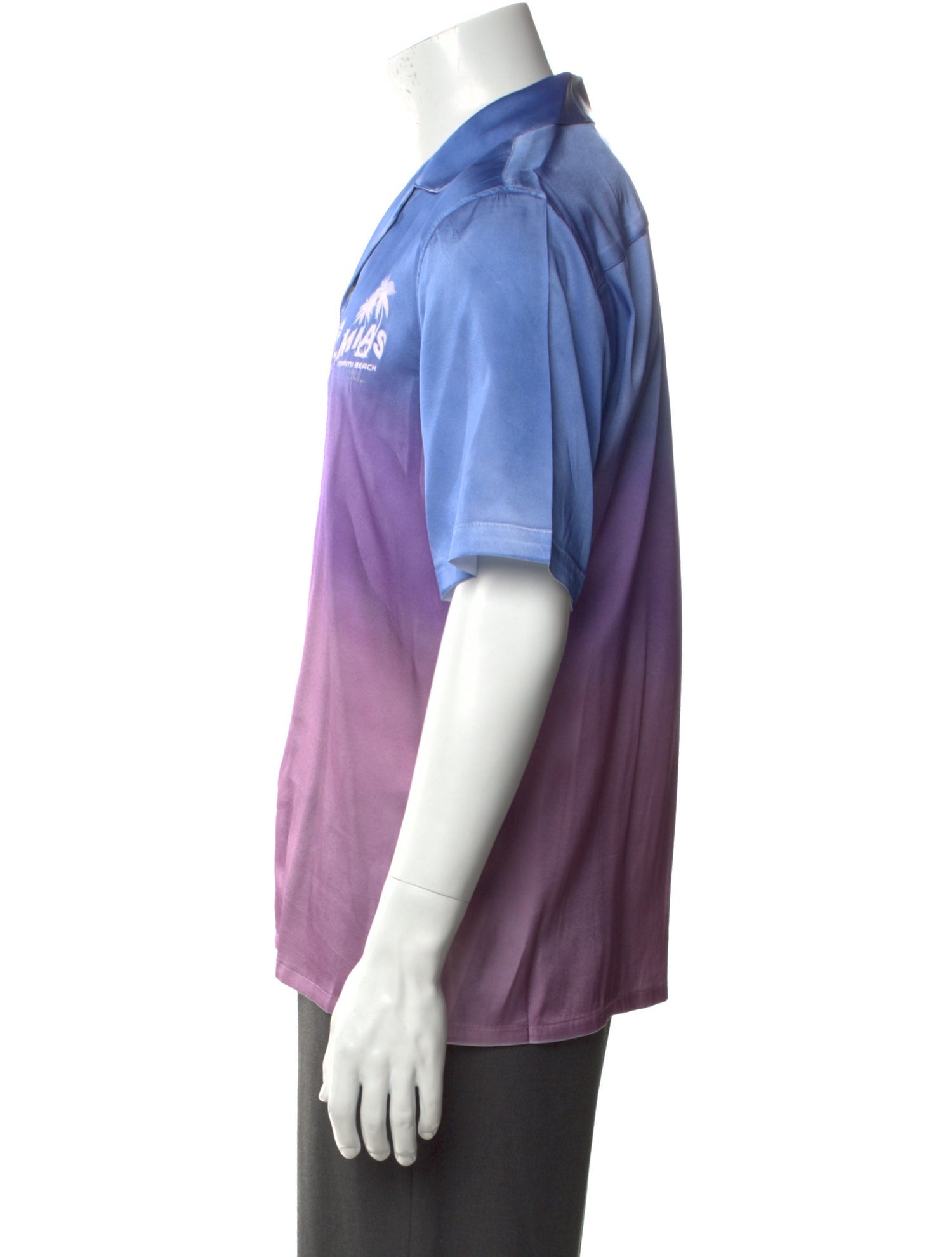 Nahmias Silk Tie-Dye Print Shirt