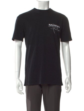 Nahmias Graphic Print Crew Neck T-Shirt