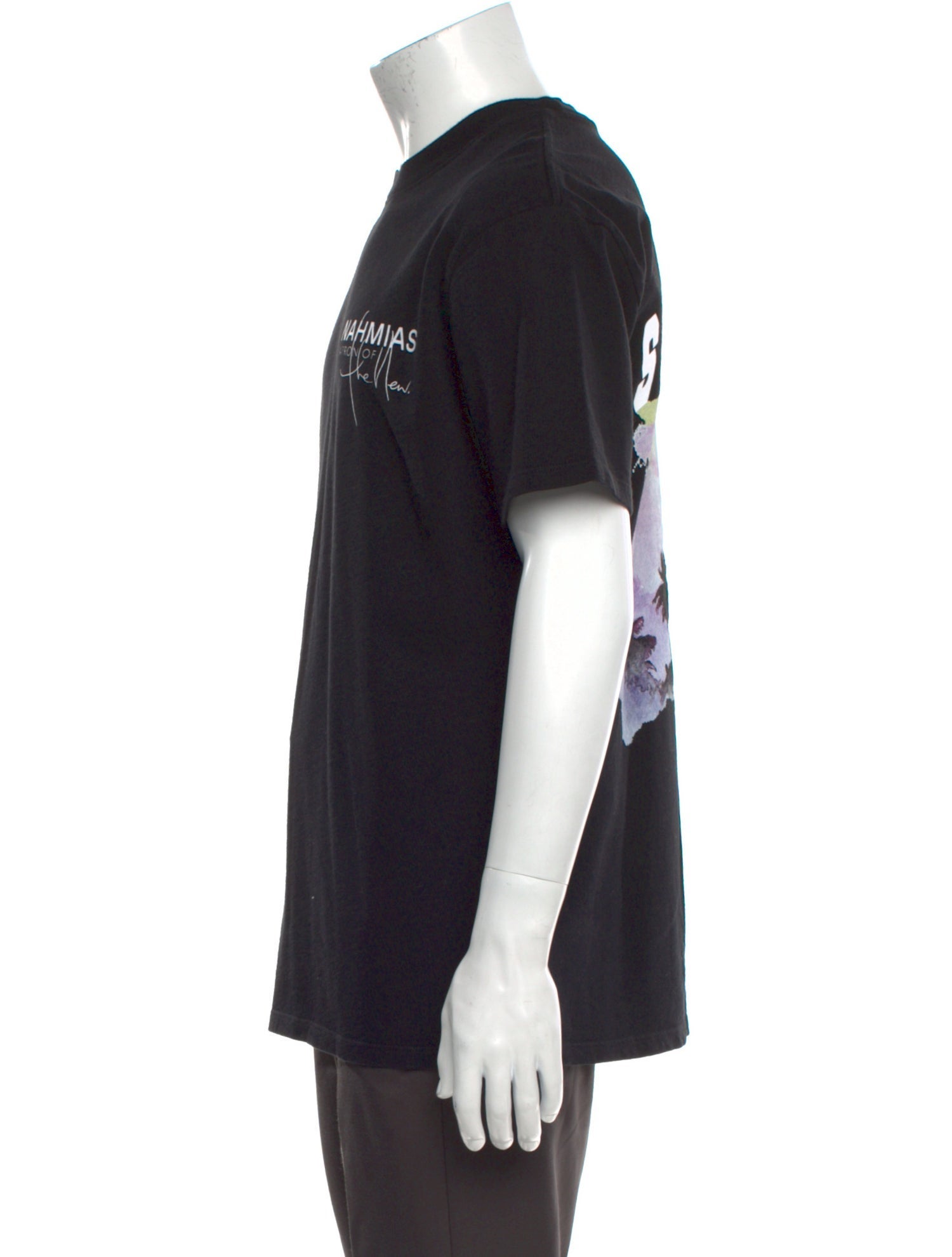 Nahmias Graphic Print Crew Neck T-Shirt w/ Tags