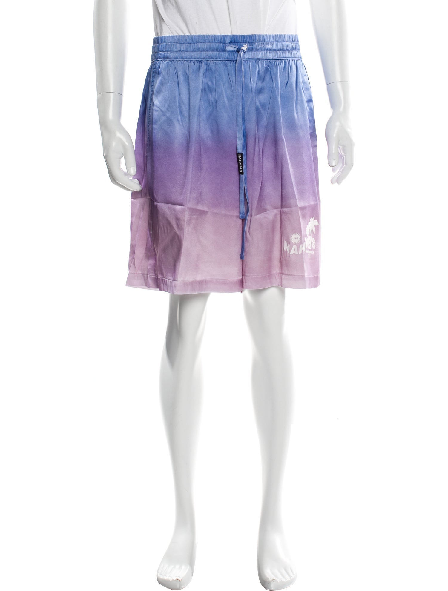 Nahmias Tie-Dye Print Athletic Shorts