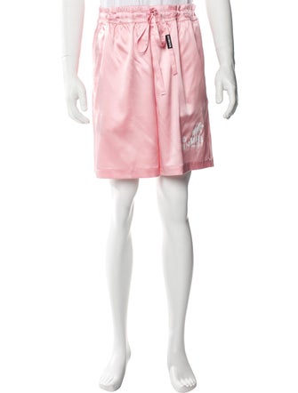 Nahmias Graphic Print Athletic Shorts