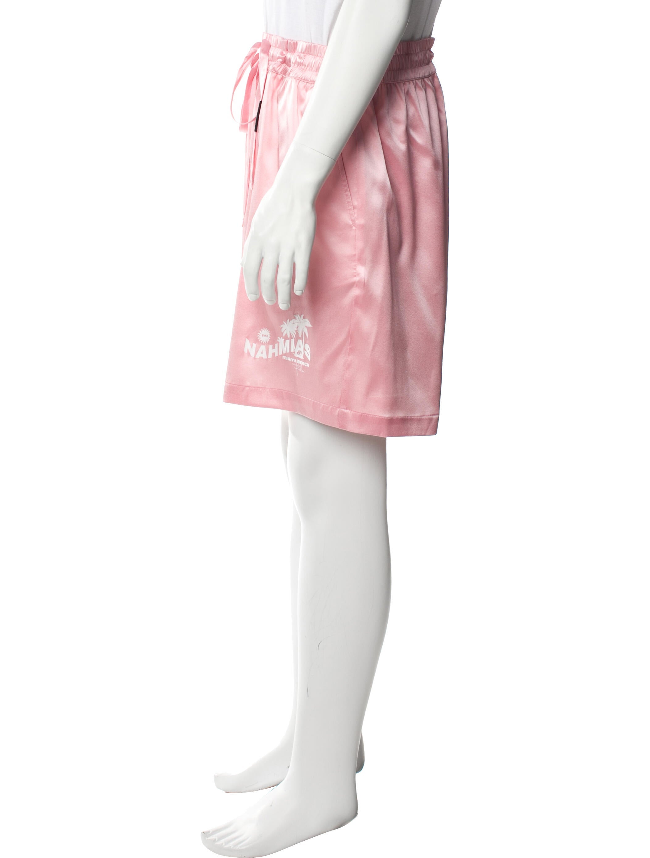 Nahmias Graphic Print Athletic Shorts