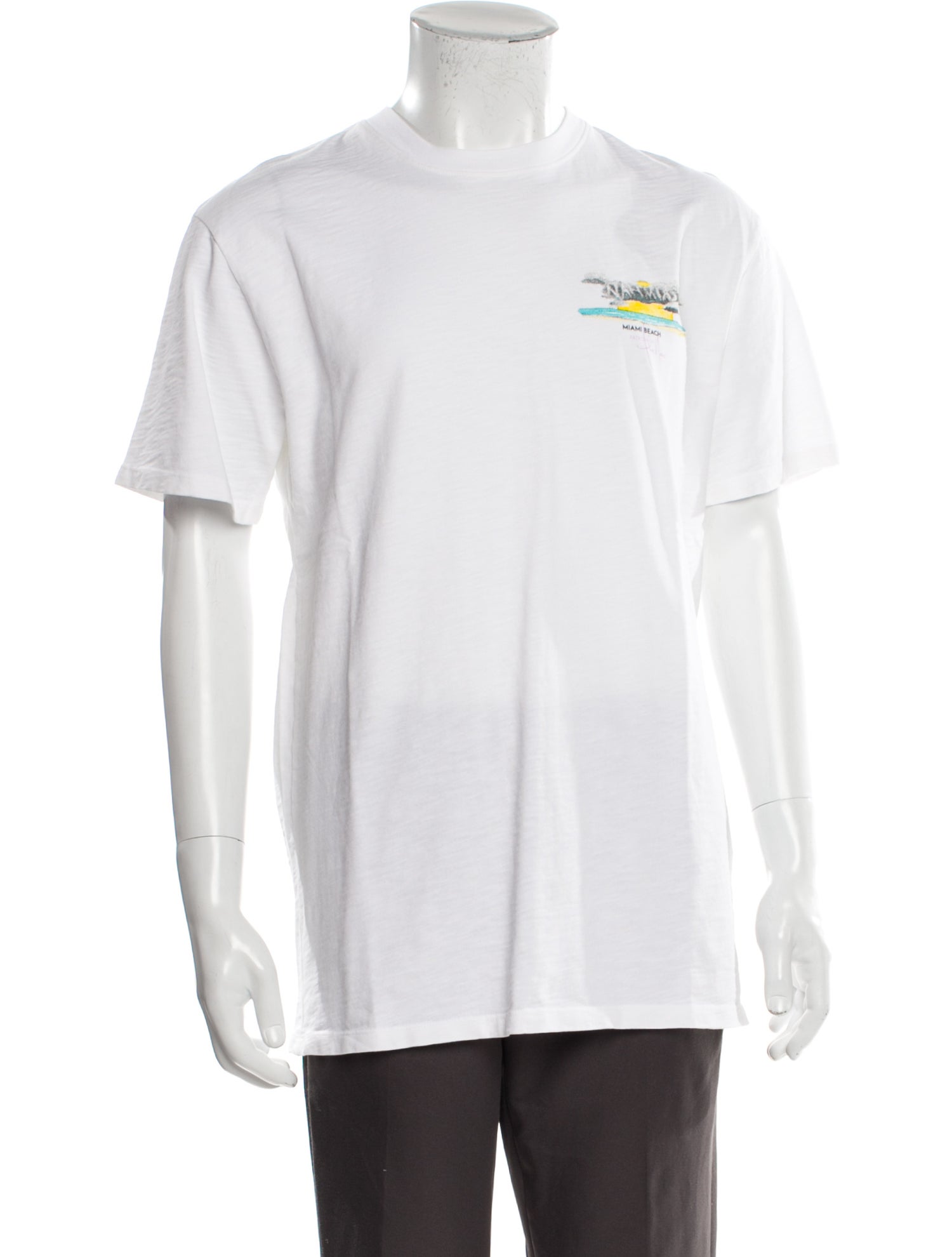 Nahmias Graphic Print Crew Neck T-Shirt w/ Tags