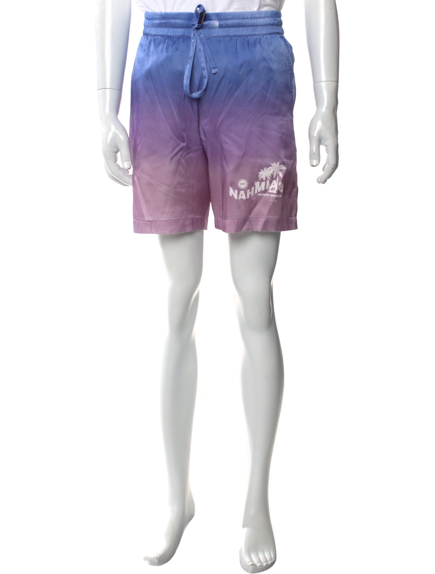Nahmias Silk Jogger Shorts