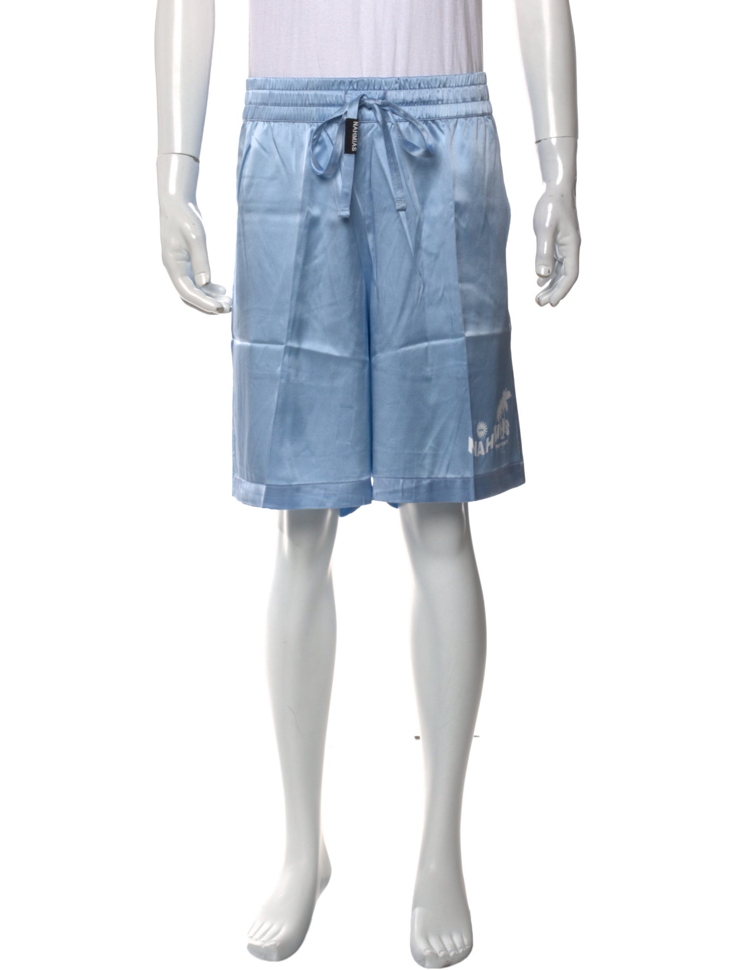 Nahmias Graphic Print Jogger Shorts