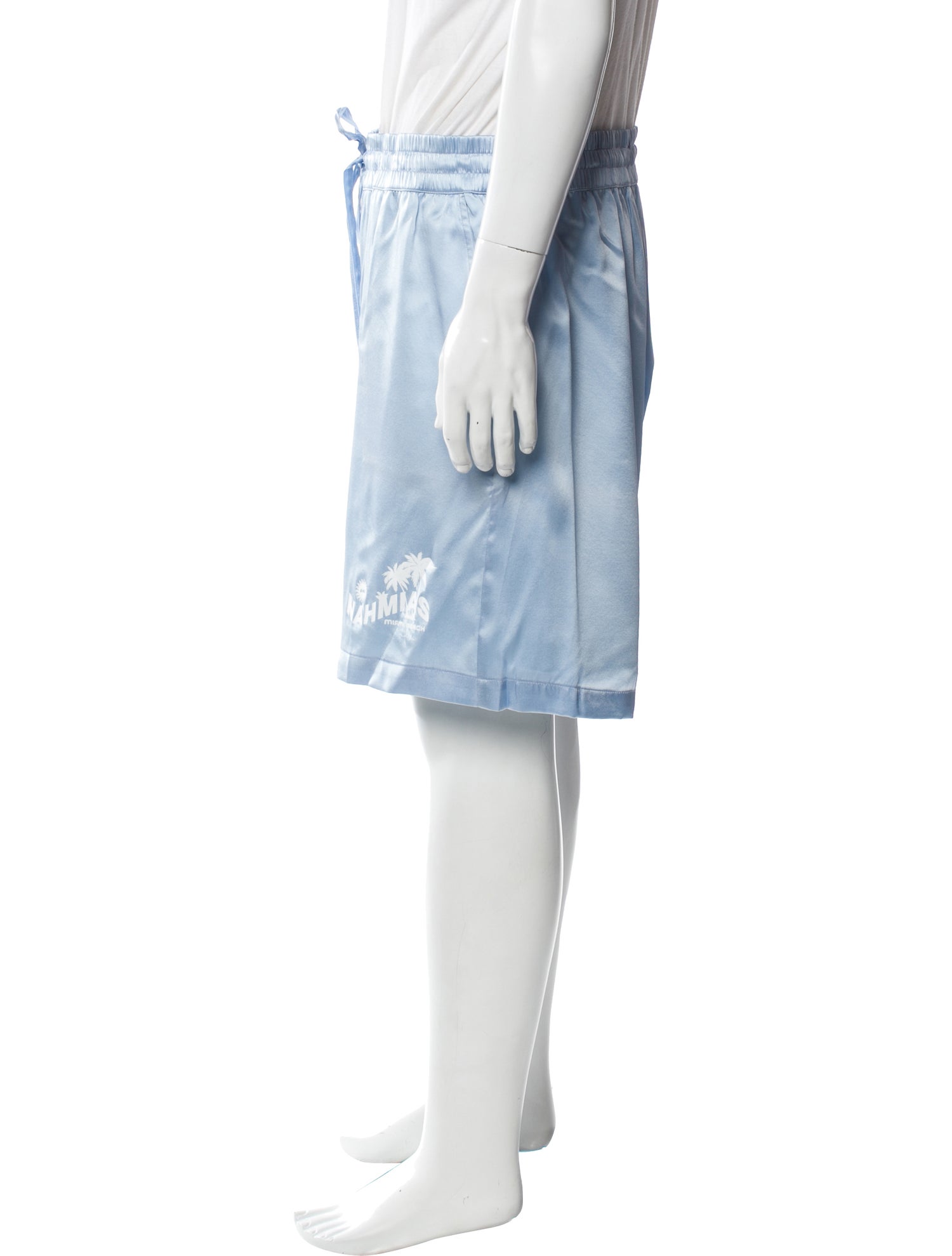 Nahmias Graphic Print Jogger Shorts