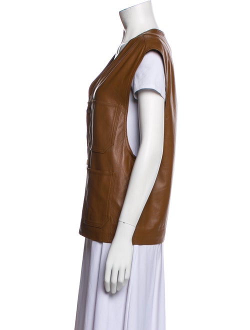 Nahmias Leather Vest