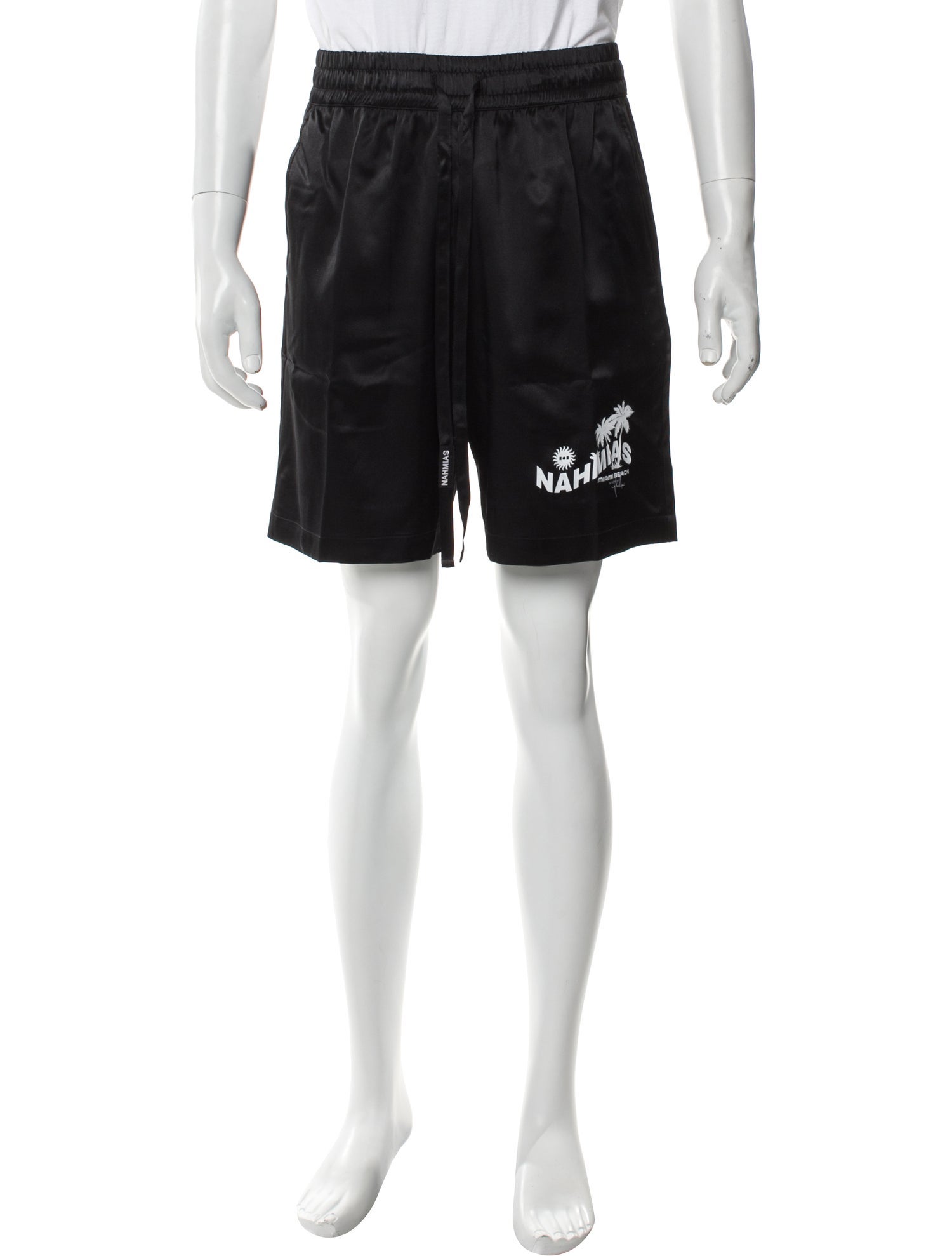 Nahmias Silk Athletic Shorts w/ Tags