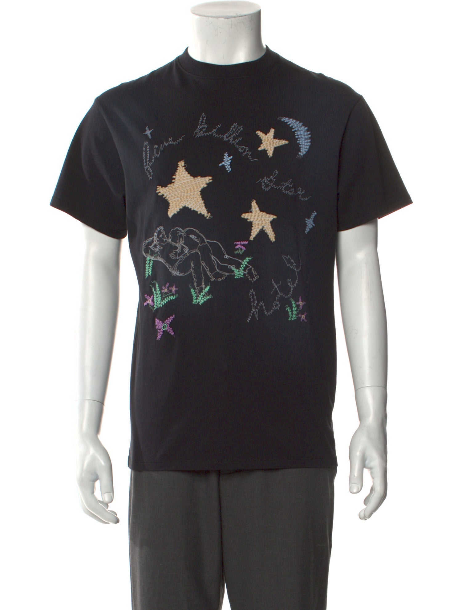 Nahmias Graphic Print Crew Neck T-Shirt