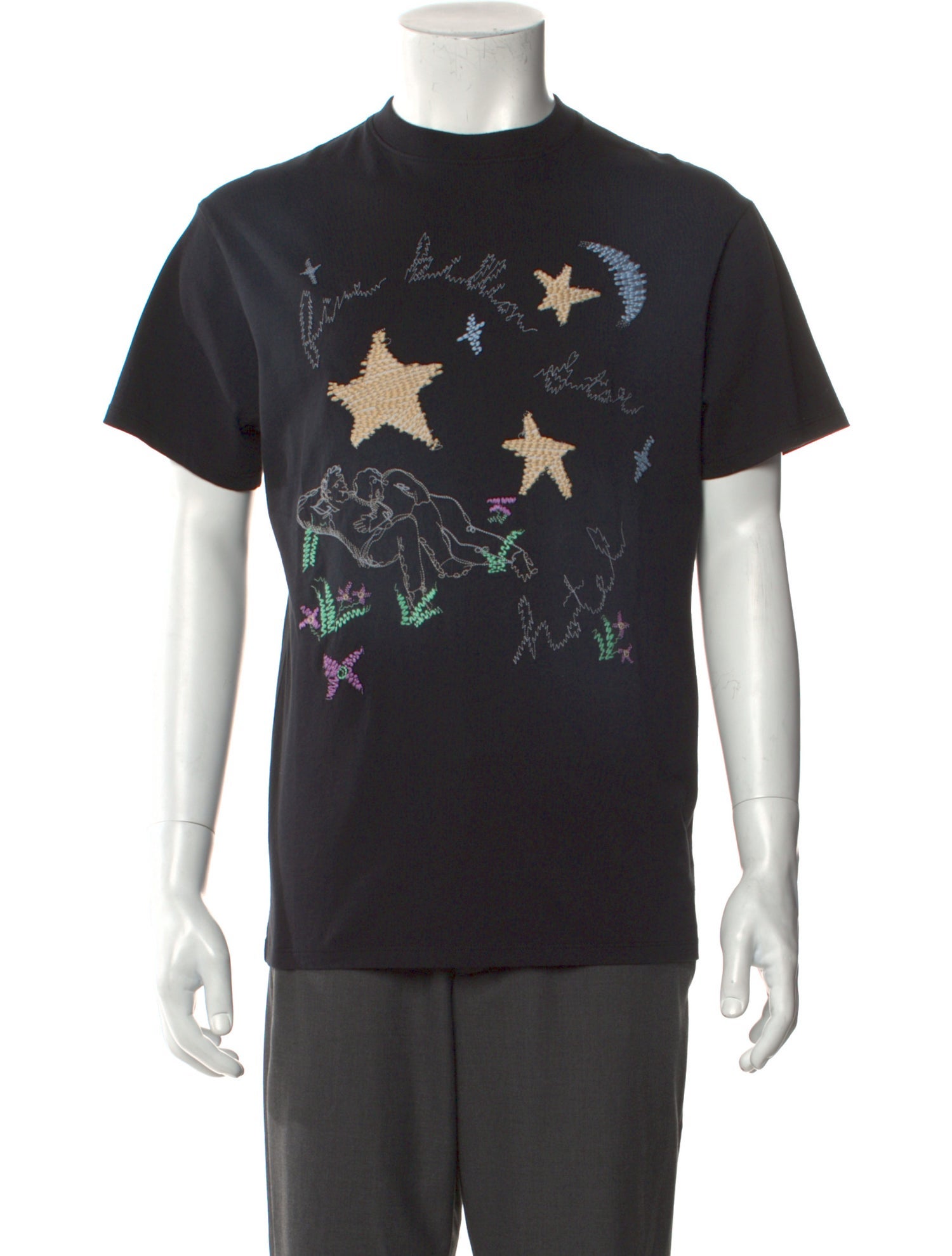 Nahmias Graphic Print Crew Neck T-Shirt