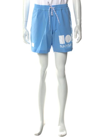 Nahmias Graphic Print Swim Trunks
