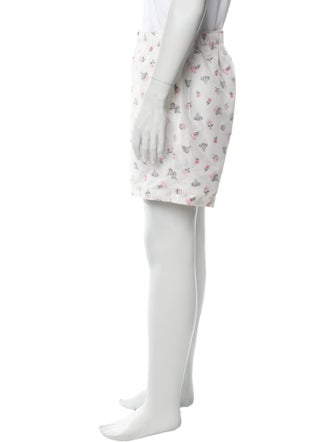 Nahmias Floral Print Jogger Shorts