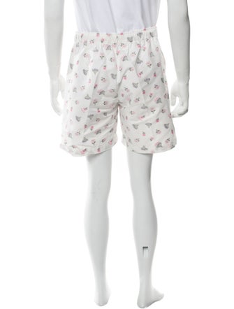 Nahmias Floral Print Jogger Shorts