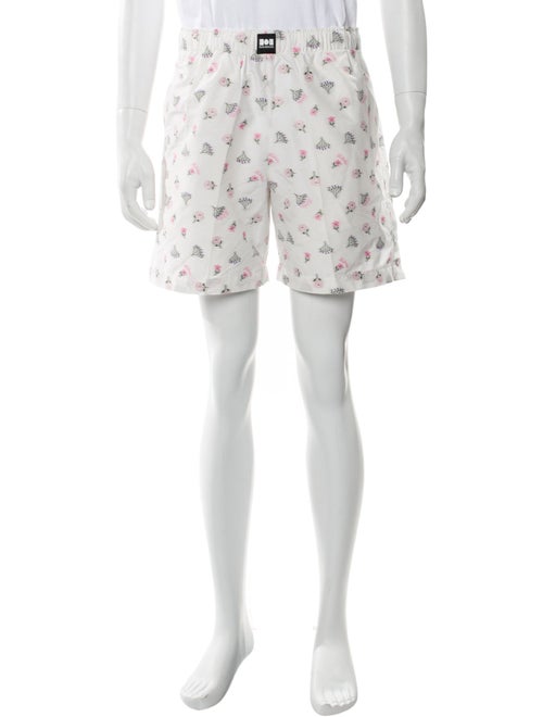 Nahmias Floral Print Jogger Shorts