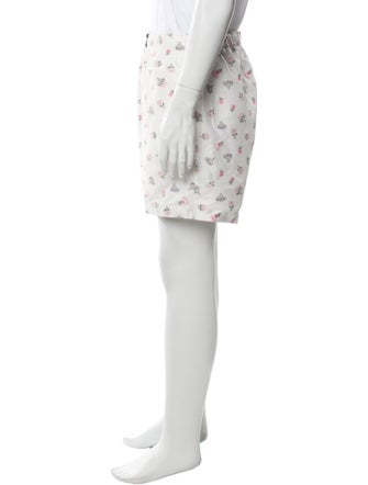 Nahmias Floral Print Jogger Shorts