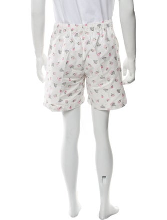 Nahmias Floral Print Jogger Shorts