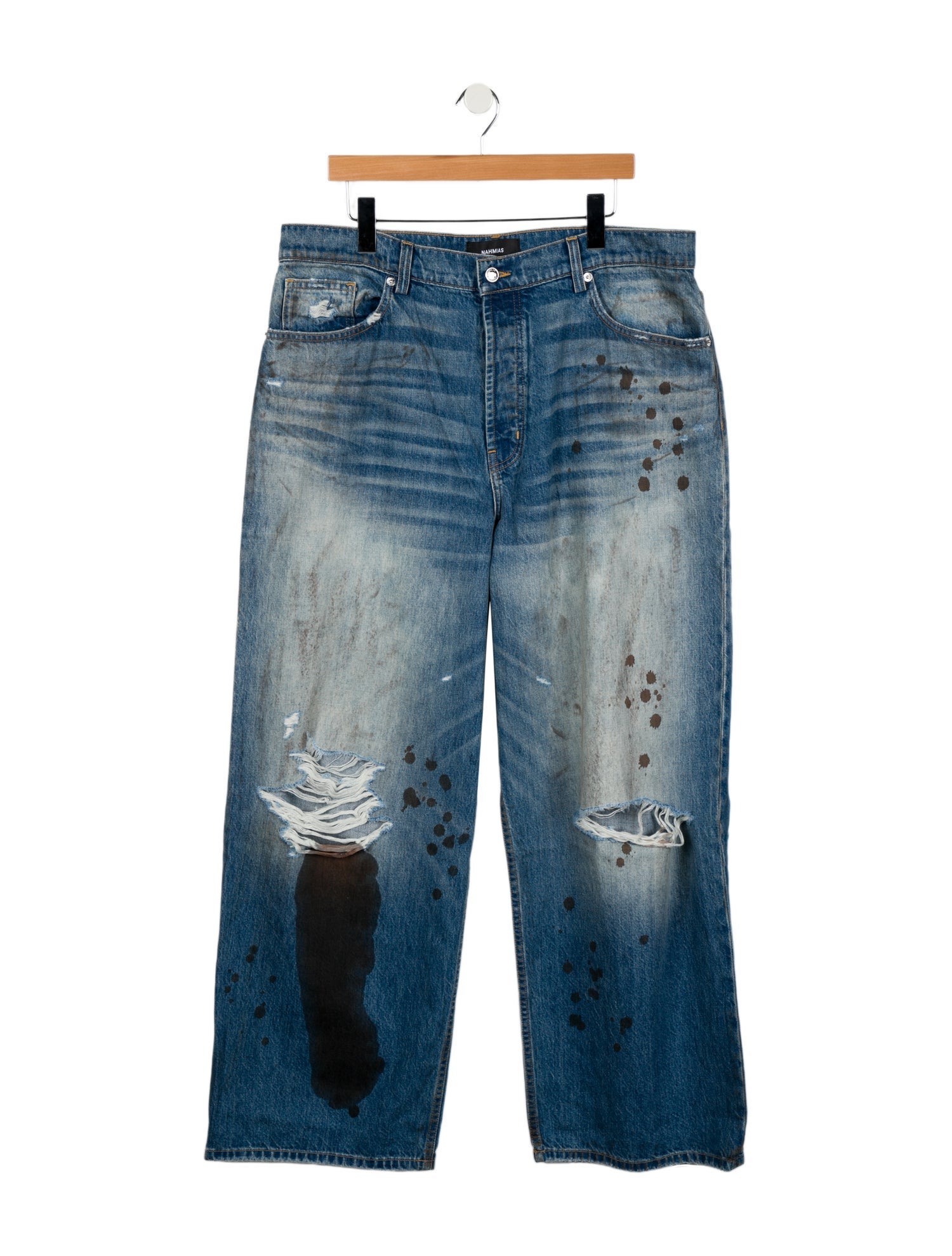 Nahmias Straight-Leg Jeans w/ Tags