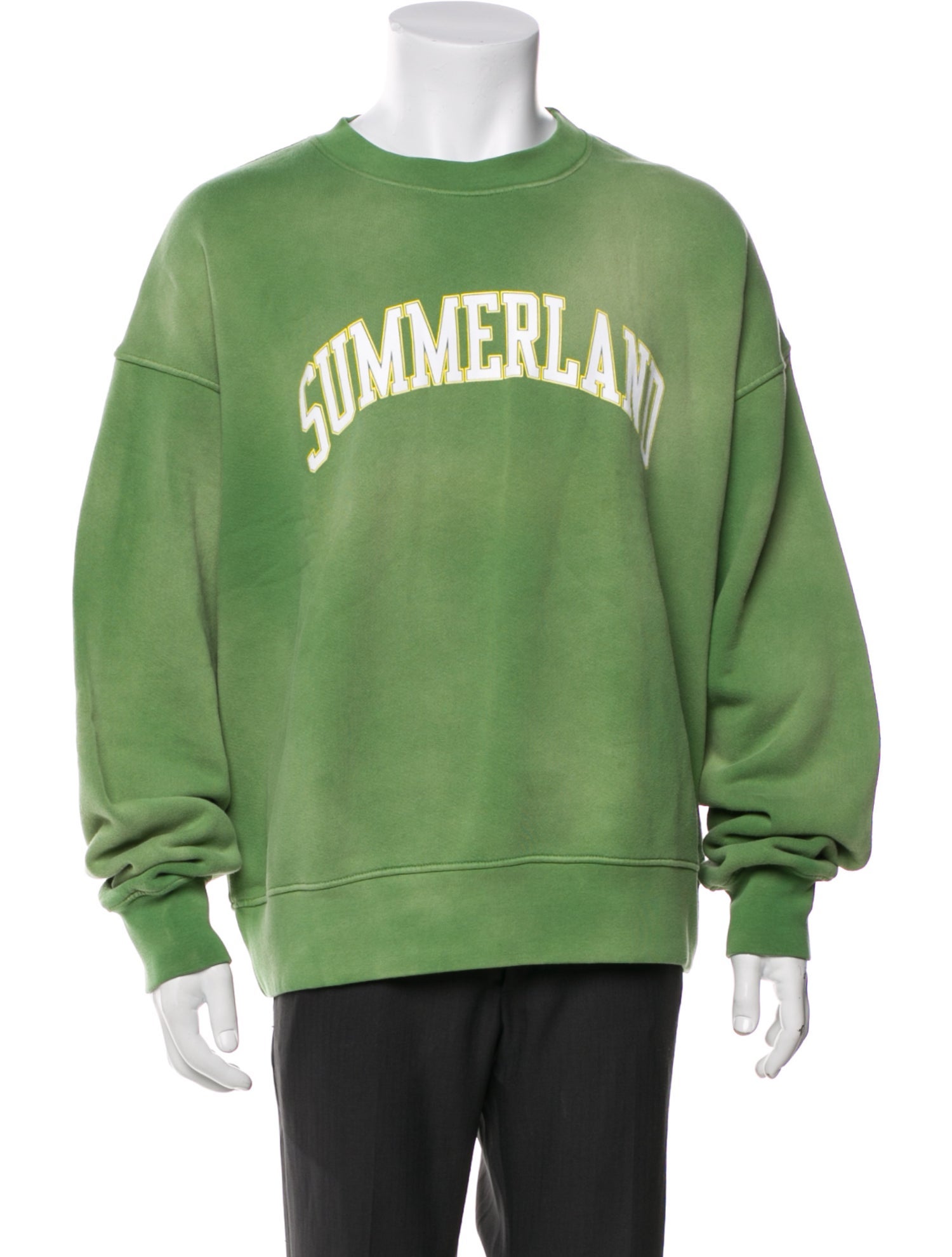 Nahmias Graphic Print Crew Neck Sweatshirt