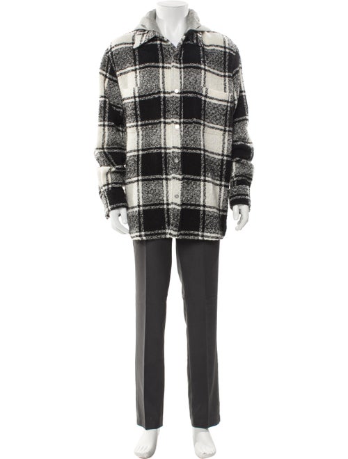 Nahmias Plaid Print Overcoat