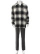 Nahmias Plaid Print Overcoat