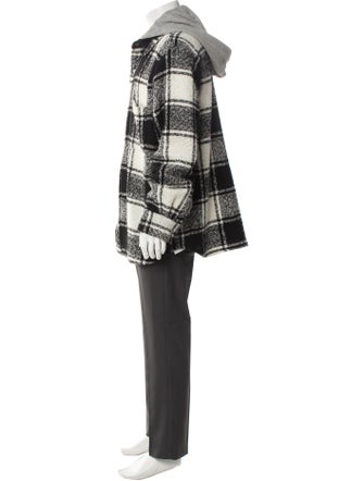 Nahmias Plaid Print Overcoat