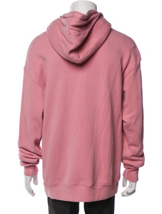 Nahmias Graphic Print V-Neck Hoodie